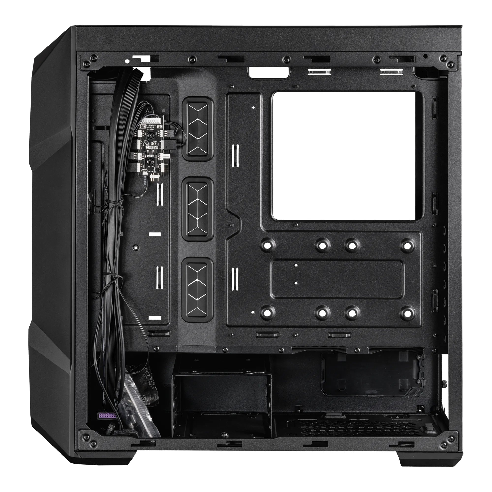 Cooler Master MasterBox TD500 Mesh V2, Midi Tower, PC, Black, ATX, EATX, micro ATX, Mini-ITX, SSI CEB, Mesh, Plastic, Steel, Tempered glass, Multi