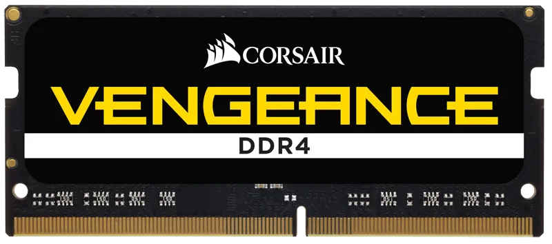 Corsair Vengeance 8GB DDR4 SODIMM 2400MHz, 8 GB, 1 x 8 GB, DDR4, 2400 MHz, 260-pin SO-DIMM, Black