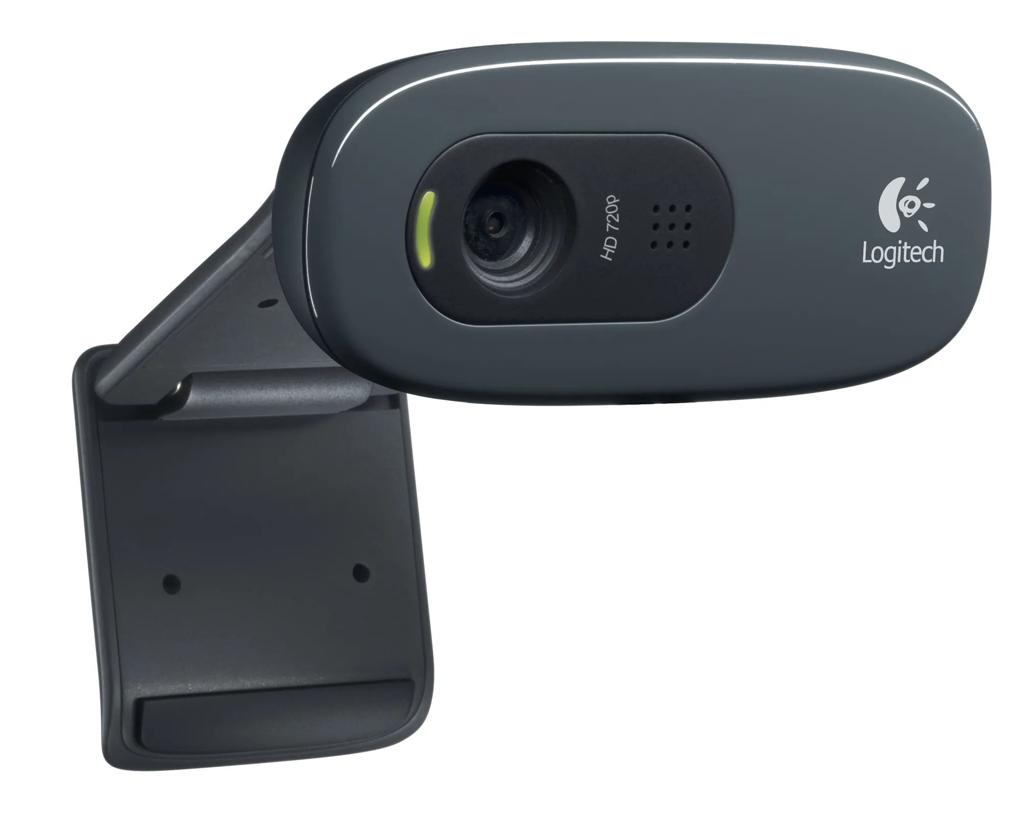 Logitech C270, 3 MP, 1280 x 720 pixels, 720p, USB 2.0, Black, Clip