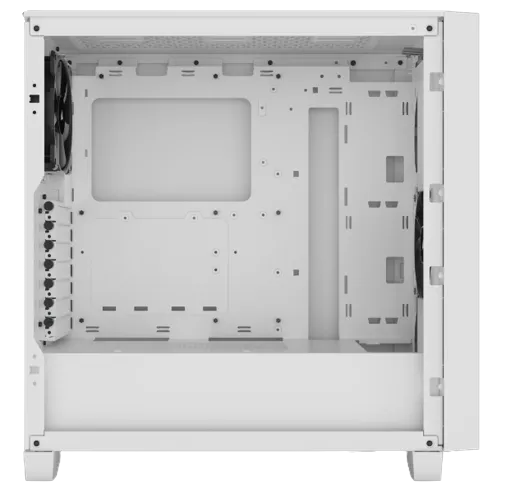 3000D AIRFLOW White Mid-Tower PC Case; 2x 3.5'' |  2x 2.5'' Drive Bays; Up to 360mm Radiator compatible; 2x 120mm fan incl