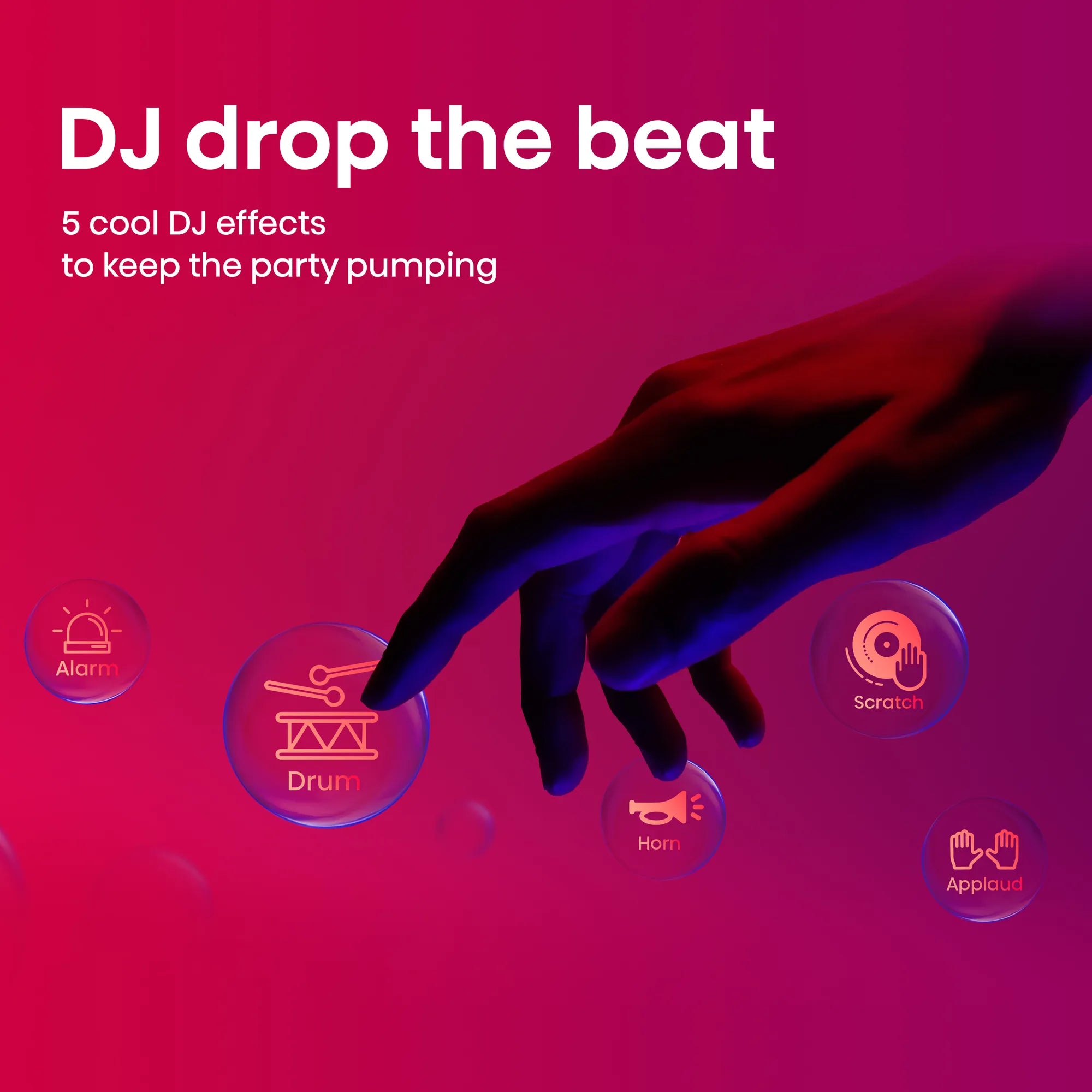 Hisense PartyRocker One HP100, 2.0 channels, 5.71 cm (2.25"), 13.3 cm (5.25"), 300 W, 40 - 20000 Hz, Wired & Wireless