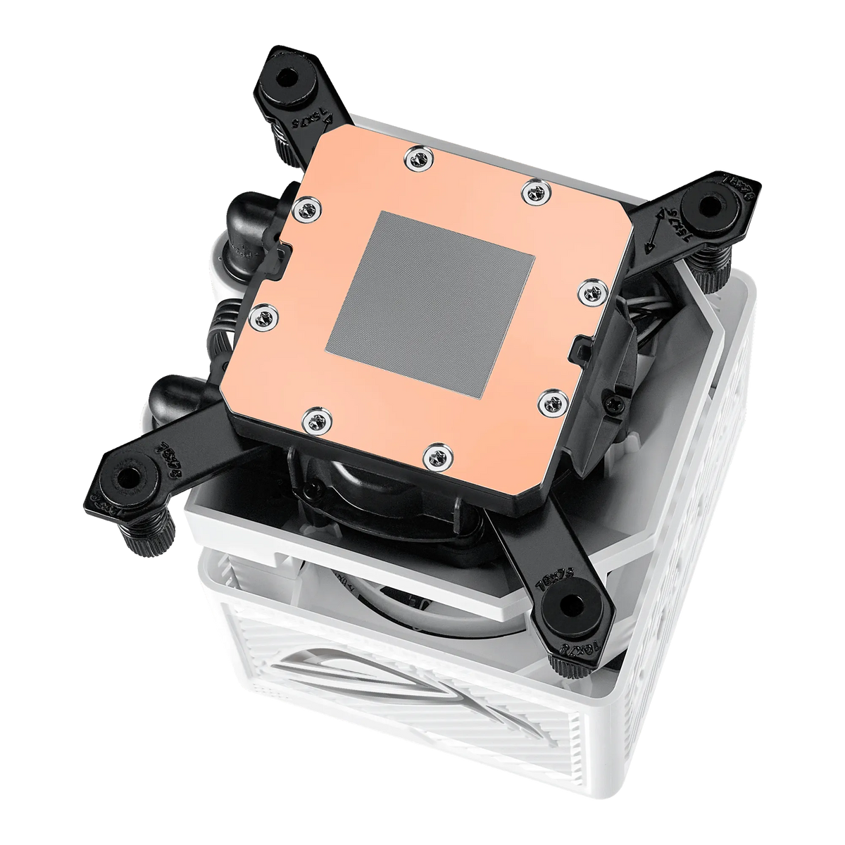 ASUS Cooler Water block dimention: 89 x 91 x 101 mm