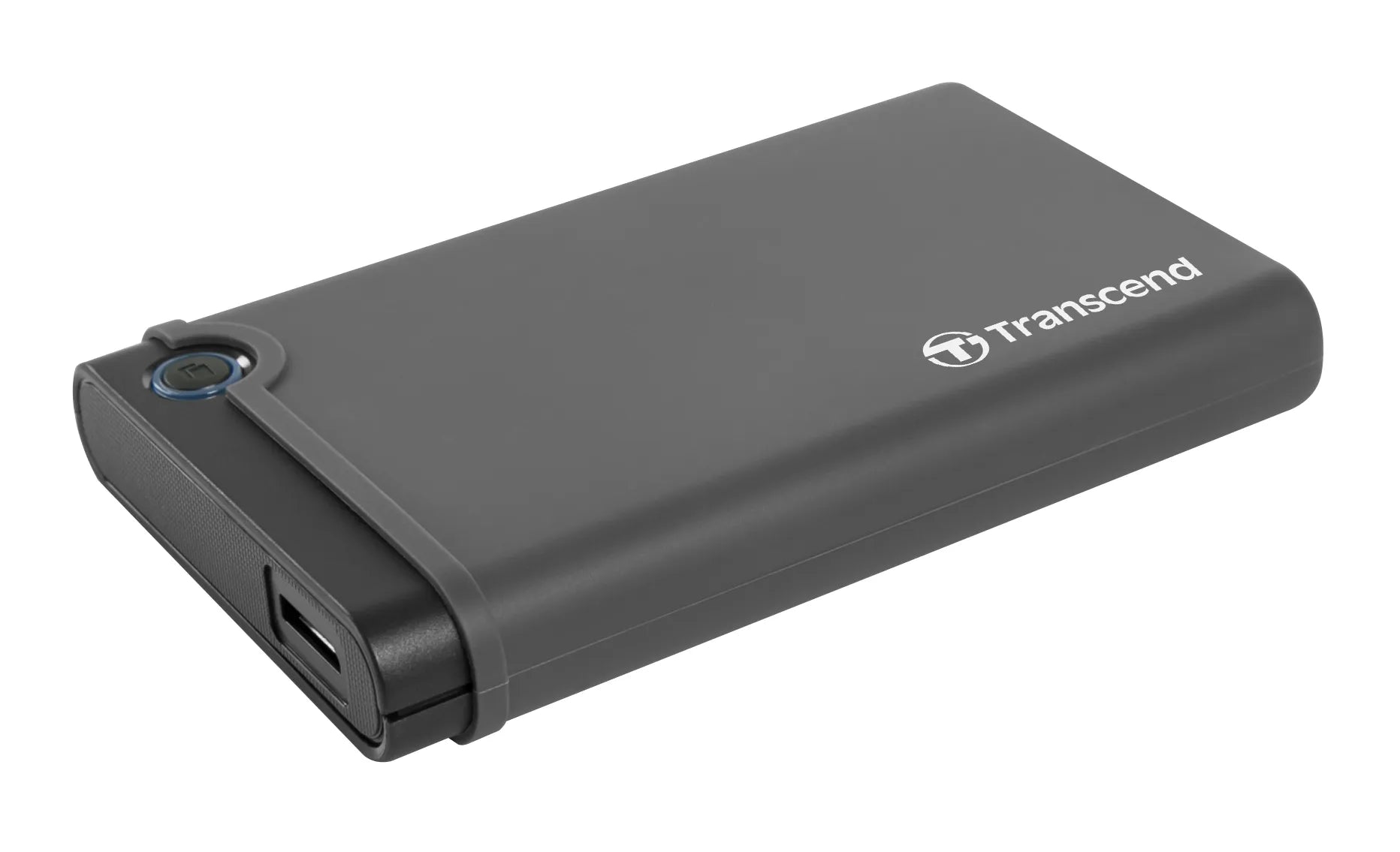 Transcend 2.5” SSD/HDD Enclosure Kit, HDD/SSD enclosure, 2.5", Serial ATA III, USB connectivity, Grey