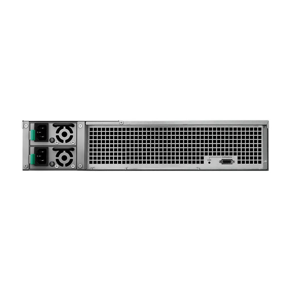 Synology RX1217RP, 13.4 kg, Rack (2U), Black, Grey