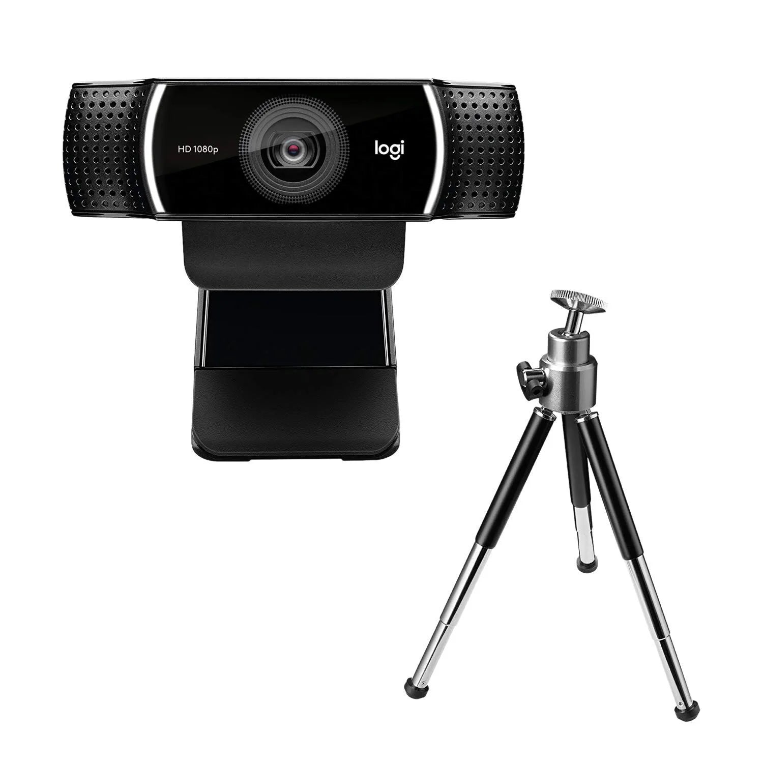 Logitech C922 PRO HD STREAM WEBCAM, 1920 x 1080 pixels, Full HD, 60 fps, 1280x720@60fps, 1920x1080@30fps, 720p, 1080p, H.264