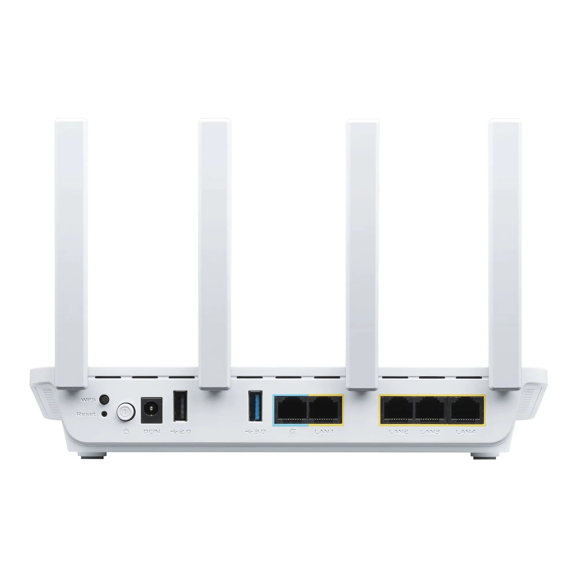 ASUS EBR63 – Expert WiFi, Wi-Fi 6 (802.11ax), Dual-band (2.4 GHz / 5 GHz), Ethernet LAN, White, Tabletop router