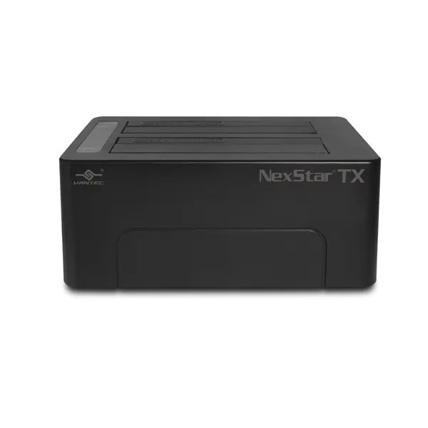 Vantec NexStar TX, HDD, SSD, Serial ATA, Serial ATA II, 2.5,3.5", 8 TB, USB 3.2 Gen 1 (3.1 Gen 1) Type-B, 5 Gbit/s