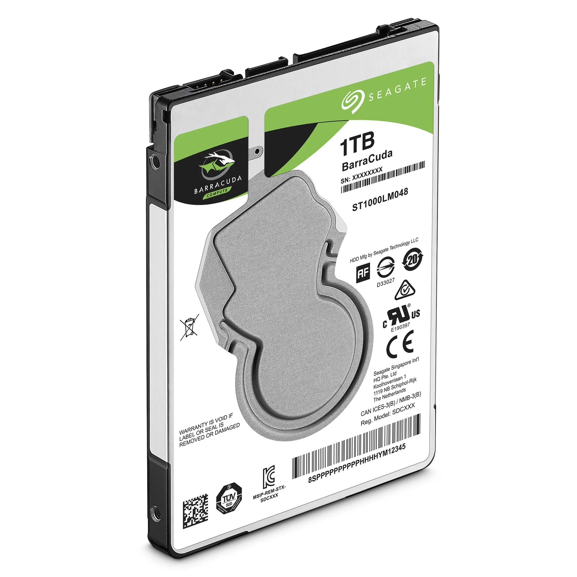 Seagate Barracuda BarraCuda 2.5", 2.5", 1000 GB, 5400 RPM