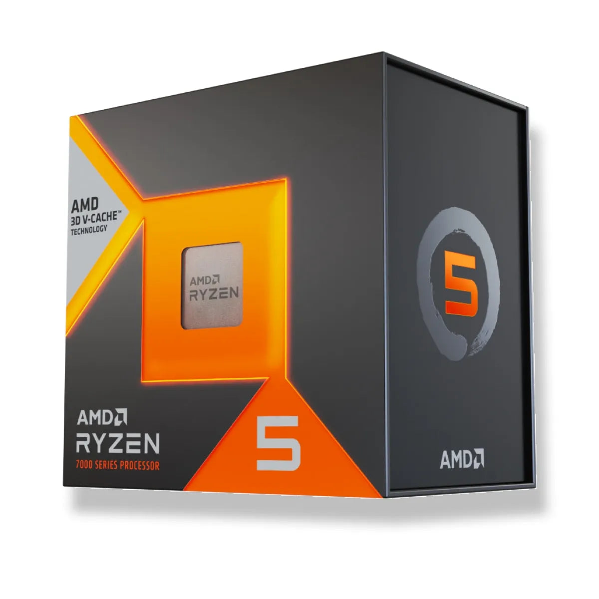AMD Ryzen 5 7500X3D AM5; 6 Cores/12 Threads; Base clock 4GHz max boost clock 4.5GHz Cooler Not Included