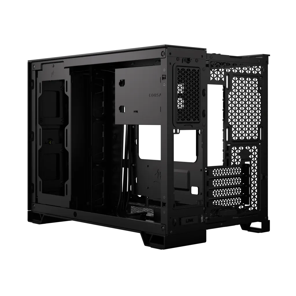 Corsair 2500X, Midi Tower, PC, Black, ATX, 18 cm, 40 cm