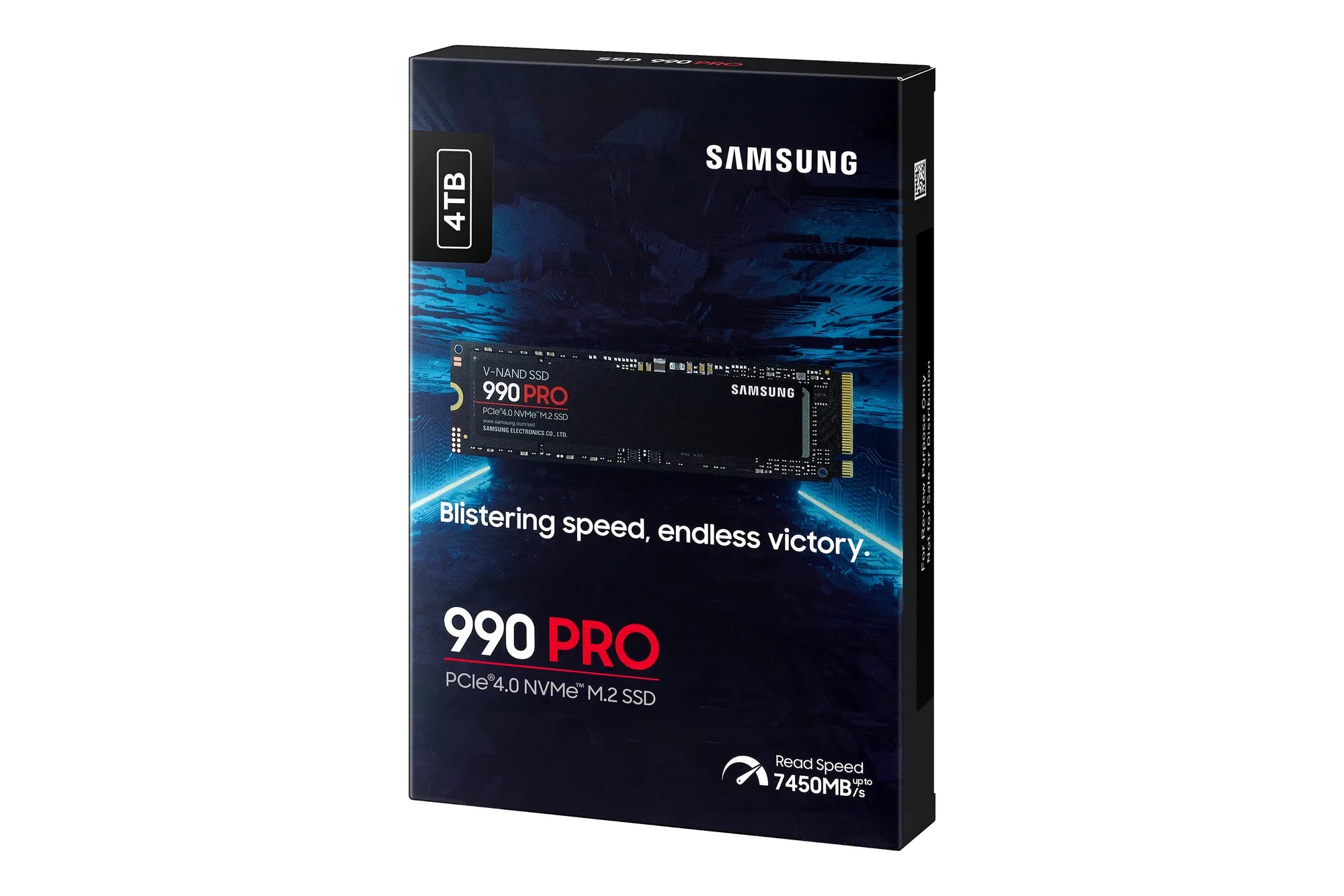 Samsung 990 PRO, 4 TB, M.2, 7450 MB/s