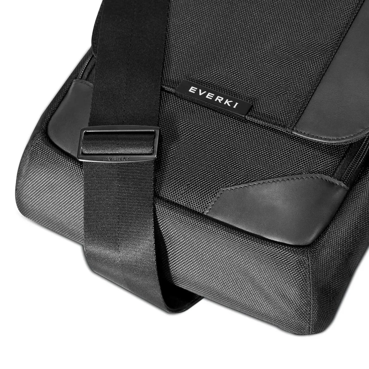 Everki VENUE XL, Messenger case, 33 cm (13"), Shoulder strap, 650 g, Black