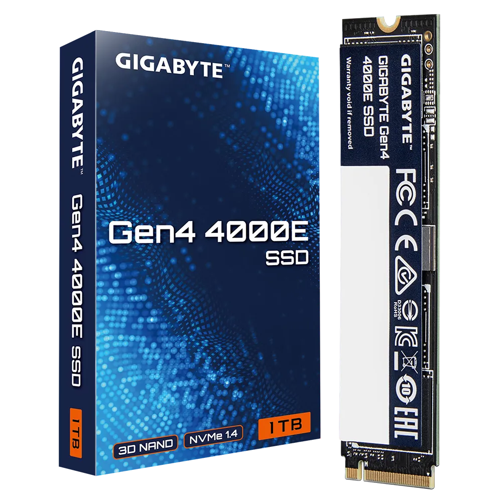 GIGABYTE Gen4 4000E, 1 TB, M.2, 4000 MB/s