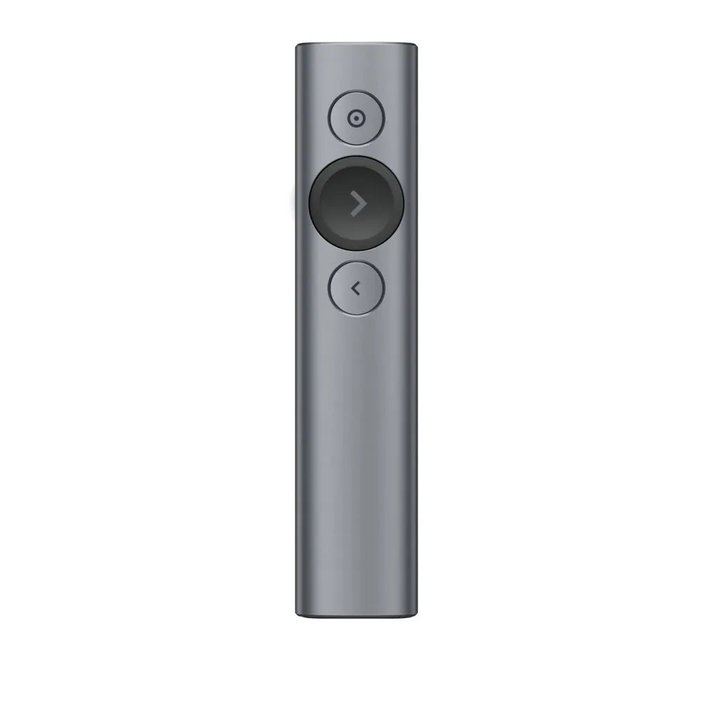 Logitech Spotlight™ Presentation Remote, Bluetooth/RF, USB, 30 m, Grey