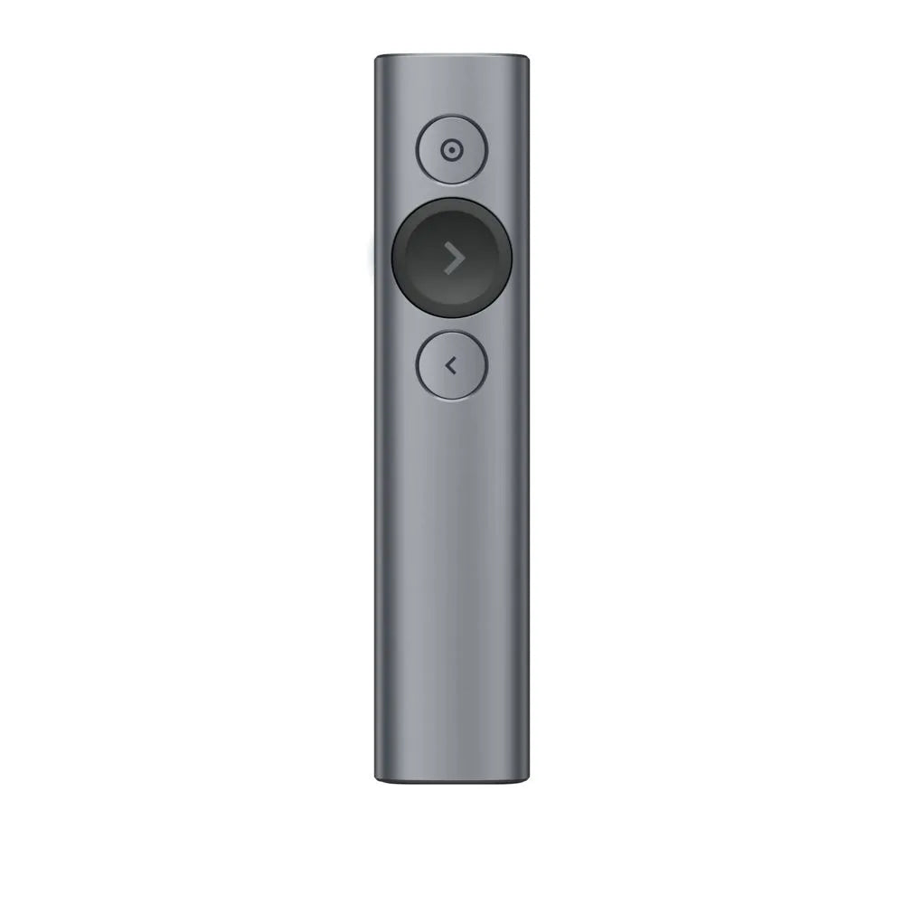 Logitech Spotlight™ Presentation Remote, Bluetooth/RF, USB, 30 m, Grey