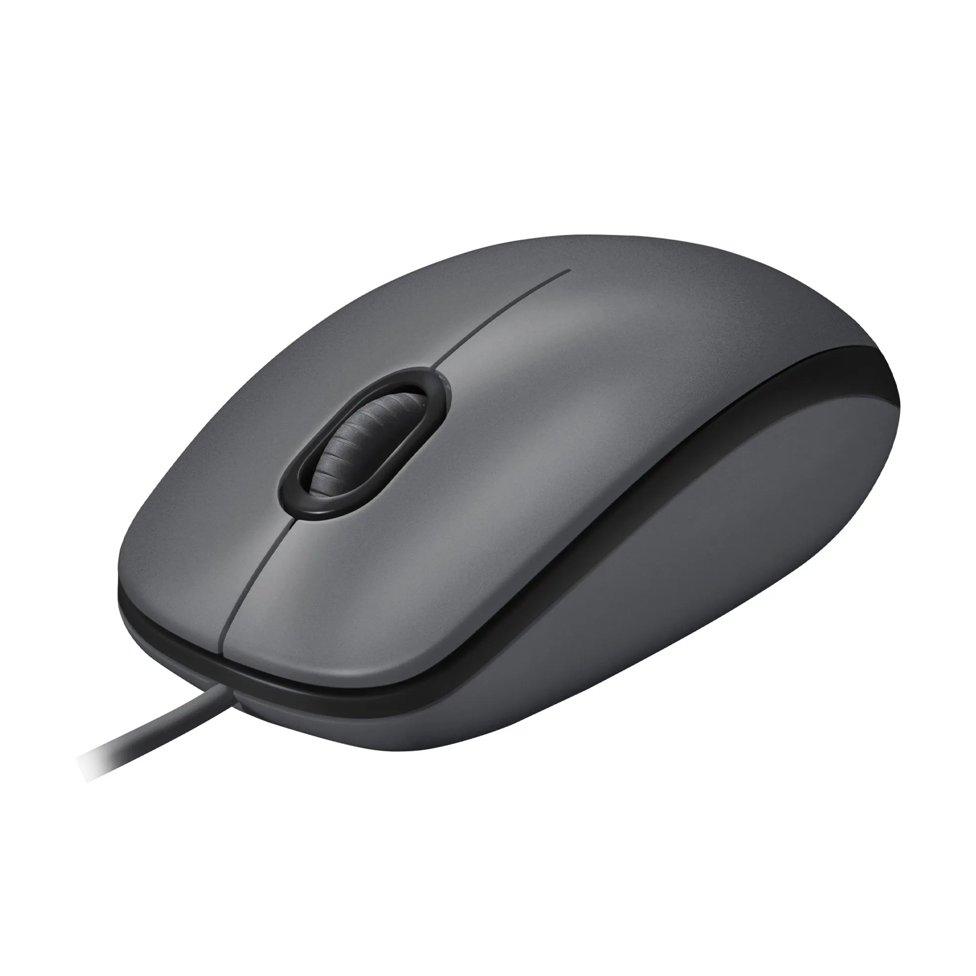 Logitech Mouse M100, Ambidextrous, Optical, USB Type-A, 1000 DPI, Black