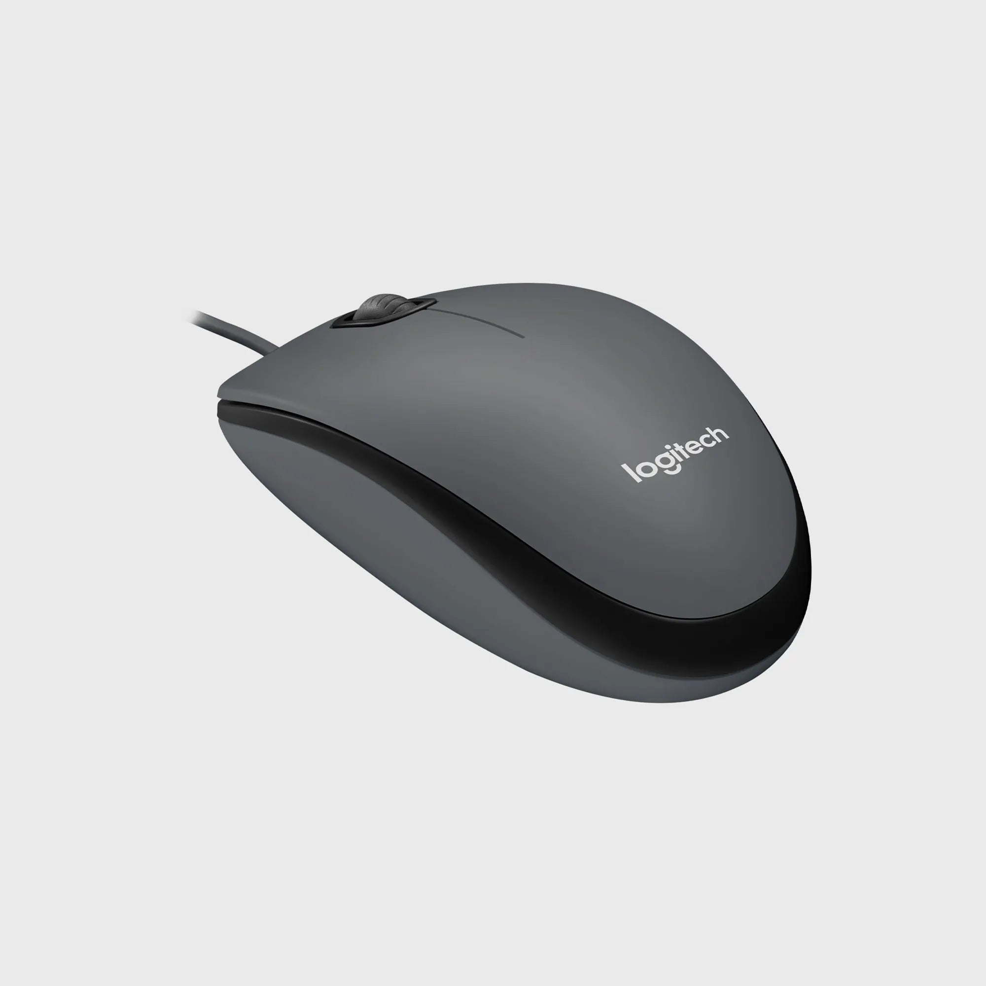 Logitech Mouse M100, Ambidextrous, Optical, USB Type-A, 1000 DPI, Black