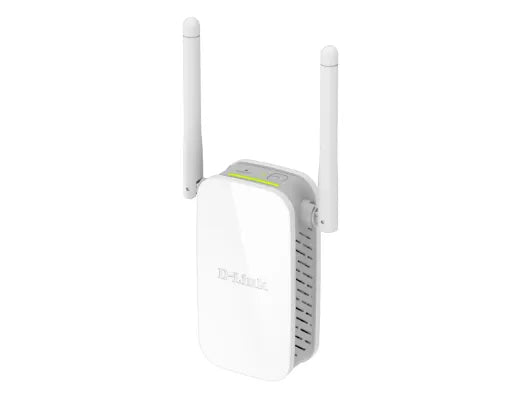 D-Link N300, Network repeater, 10,100 Mbit/s, External, IEEE 802.11g,IEEE 802.11n,IEEE 802.3ab,IEEE 802.3u, 802.11g,Wi-Fi 4 (802.11n), 300 Mbit/s