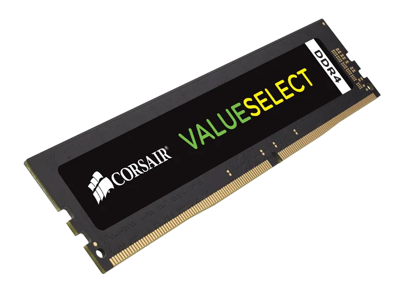 CORSAIR VALUESELECT 8GB (1x8GB) DIMM DDR4 2666 (PC4-21300) C18 1.2V