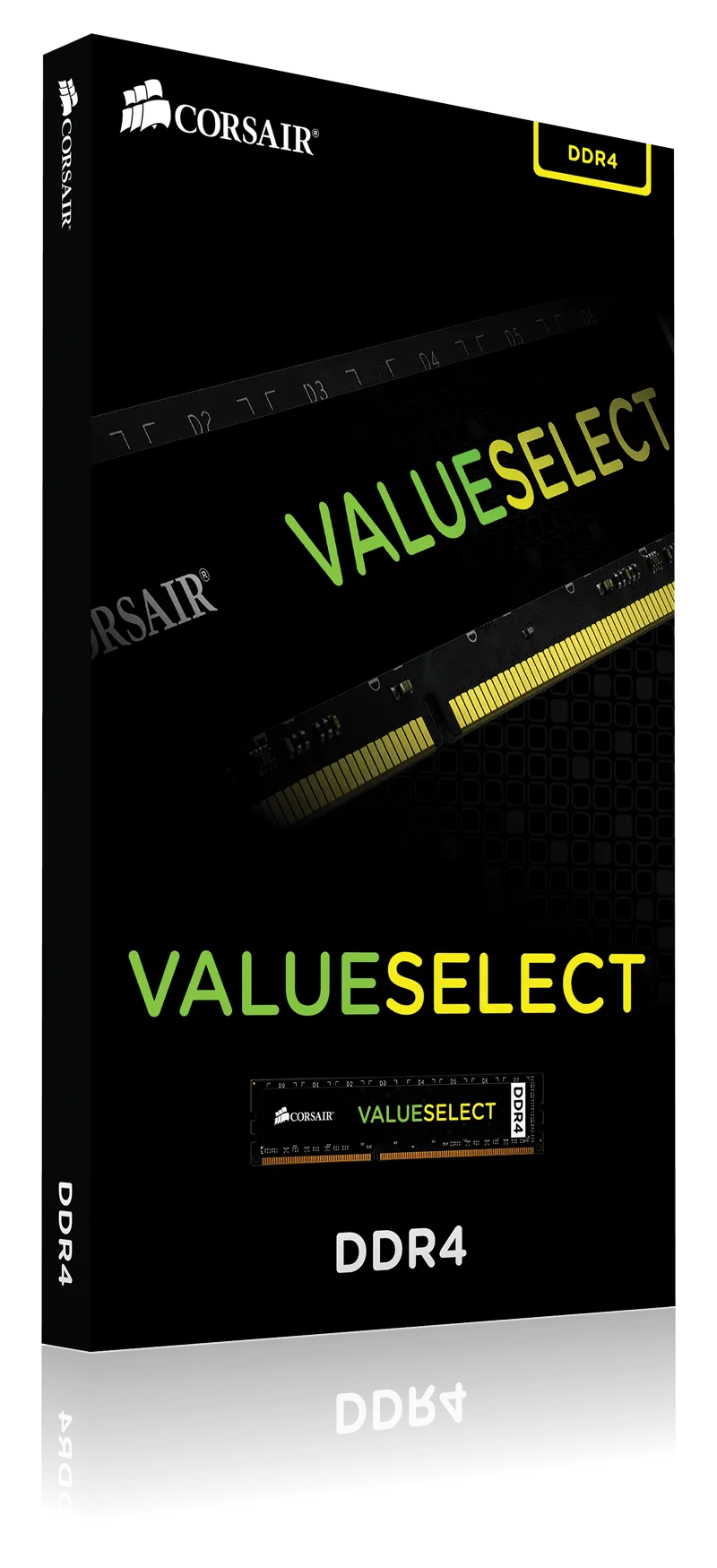CORSAIR VALUESELECT 8GB (1x8GB) DIMM DDR4 2666 (PC4-21300) C18 1.2V