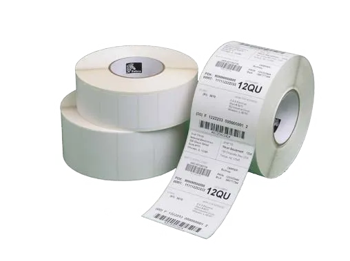 Zebra Z-Perform 1000D, White, Self-adhesive printer label, Paper, Direct thermal, Acrylic, Permanent