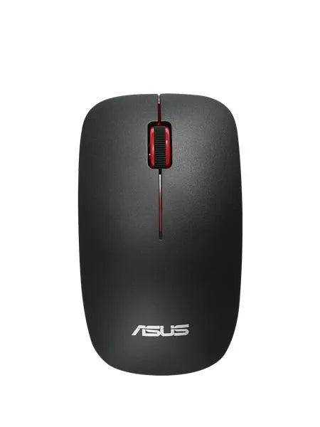 ASUS WT300 RF MOUSE/BK-RD, Ambidextrous, Optical, RF Wireless, 1600 DPI, Black, Red