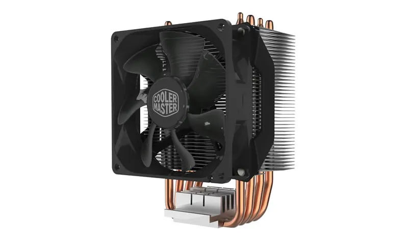 Cooler Master Hyper H412R, Processor, Cooler, 9.2 cm, LGA 1150 (Socket H3),LGA 1151 (Socket H4),LGA 1155 (Socket H2),LGA 1156 (Socket H),LGA 1366..., 600 RPM, 2000 RPM