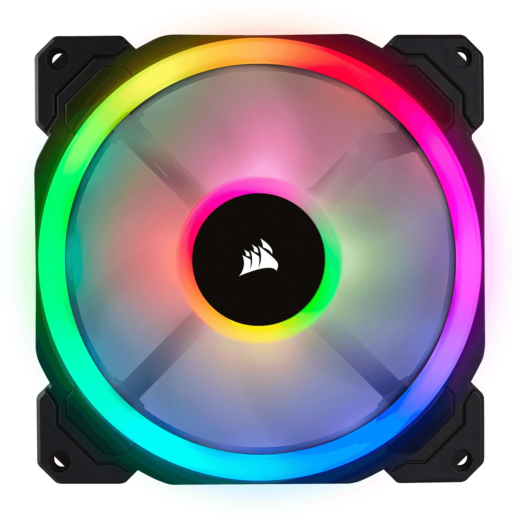Corsair LL140 RGB, Fan, 14 cm, 600 RPM, 1300 RPM, 25 dB, 51.5 cfm