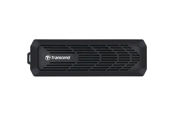 Transcend TS-CM10G, SSD enclosure, M.2, PCI Express, Serial ATA, 10 Gbit/s, USB connectivity, Black