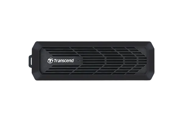 Transcend TS-CM10G, SSD enclosure, M.2, PCI Express, Serial ATA, 10 Gbit/s, USB connectivity, Black