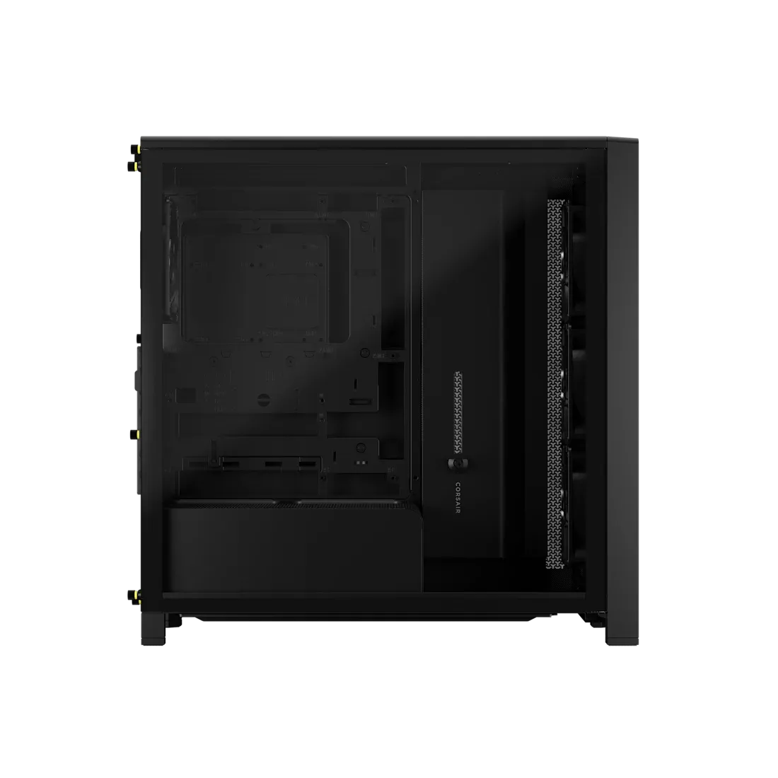 FRAME 4000D RS WOOD Modular High Airflow Mid-Tower PC Case; 4x  RS Fans; Black & Walnut.