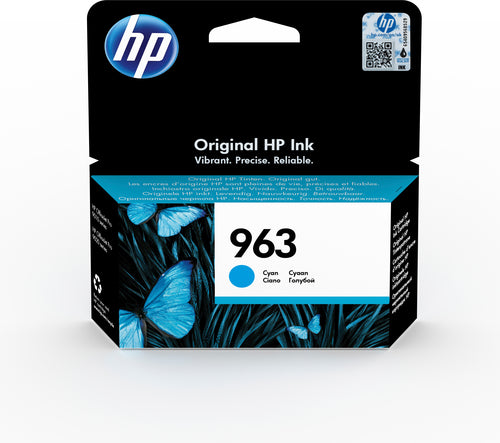 HP # 963 Cyan Original Ink Cartridge