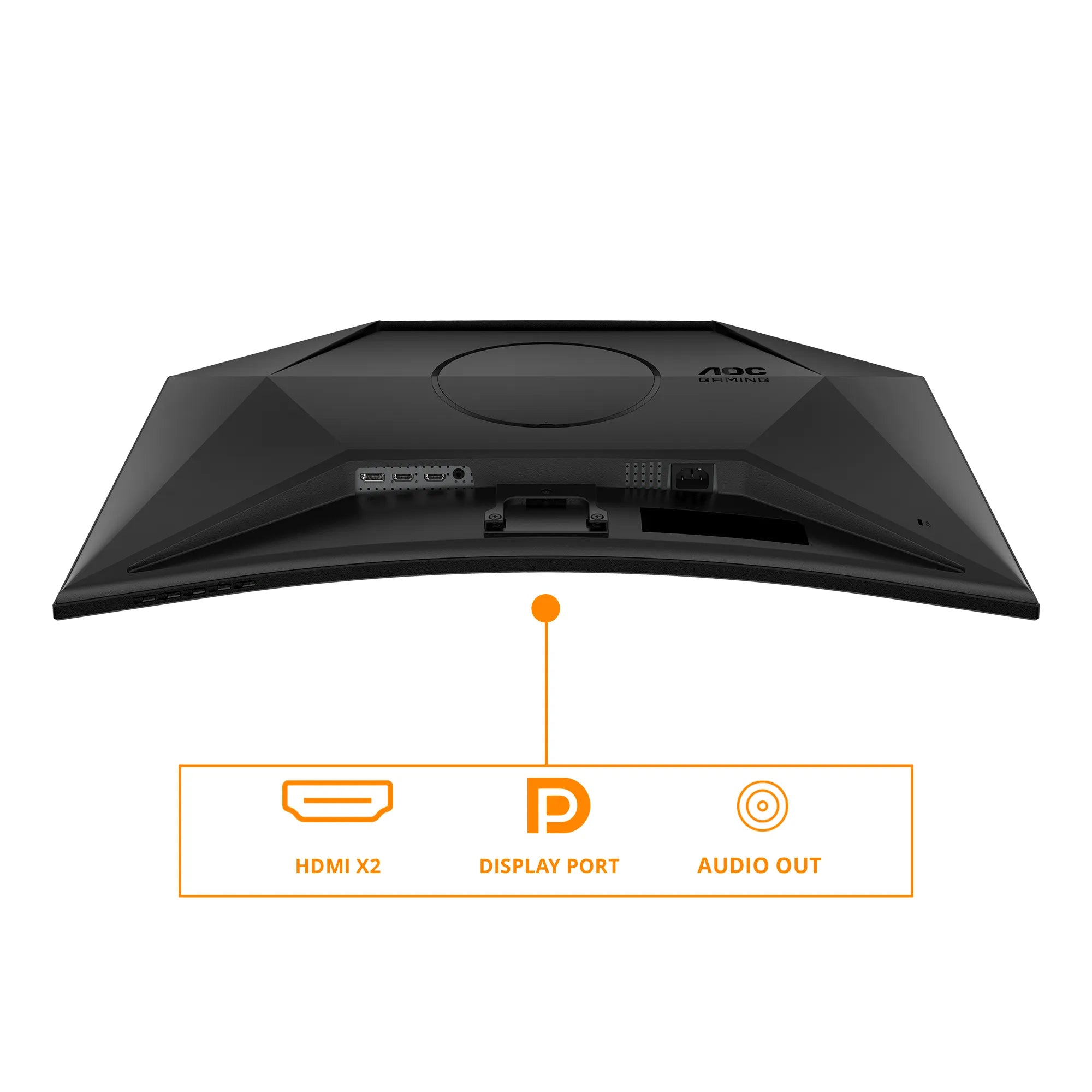 AOC G4 CQ32G4VE, 81.3 cm (32"), 2560 x 1440 pixels, Quad HD, LCD, 0.5 ms, Black, Grey