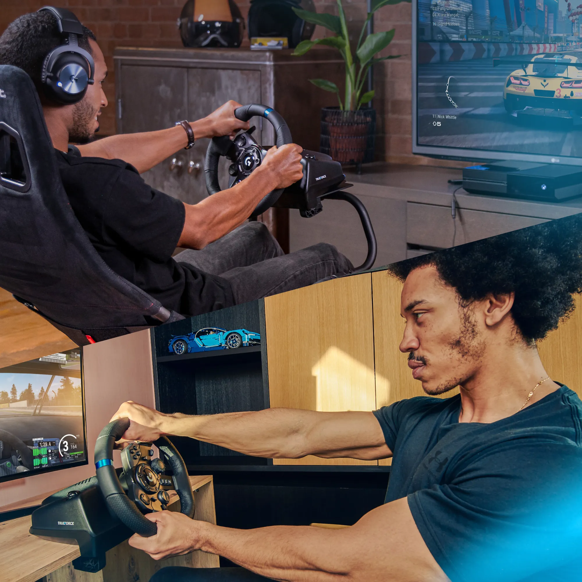 Logitech G G923 Racing Wheel and Pedals for Xbox X|S, Xbox One and PC, Steering wheel + Pedals, PC, Xbox One, Xbox Series S, Xbox Series X, D-pad, Analogue / Digital, 900°, Wired