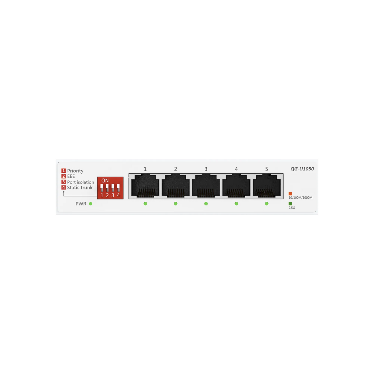 ASUS SWITCH/ UNMANAGED/ 5x2.5G Ports/