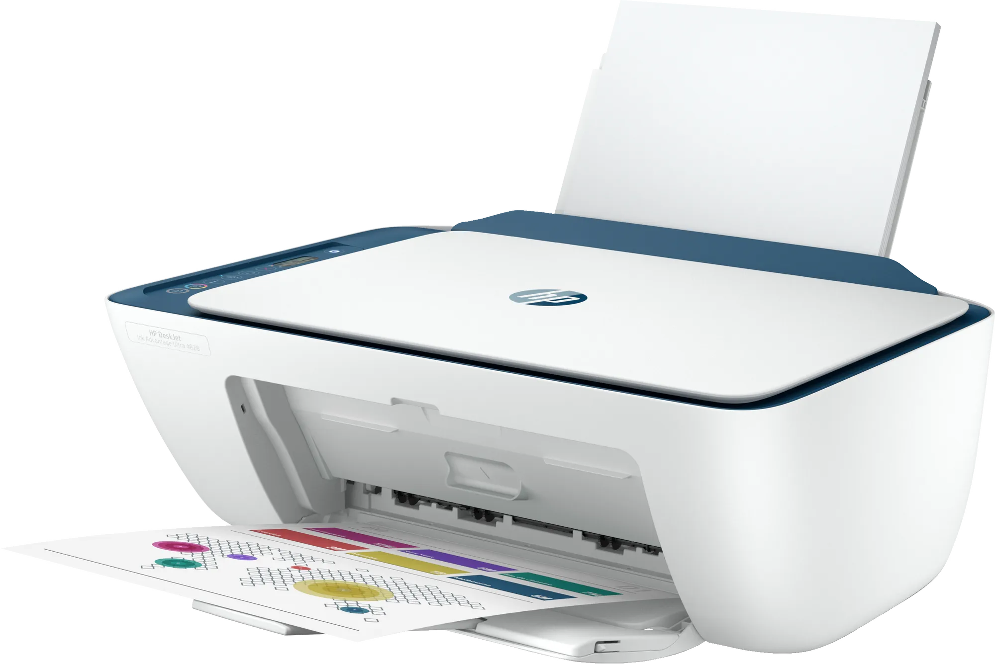 HP DeskJet Ink Advantage Ultra 4828 All-in-One Printer, Thermal inkjet, Colour printing, 4800 x 1200 DPI, Colour copying, A4, Indigo