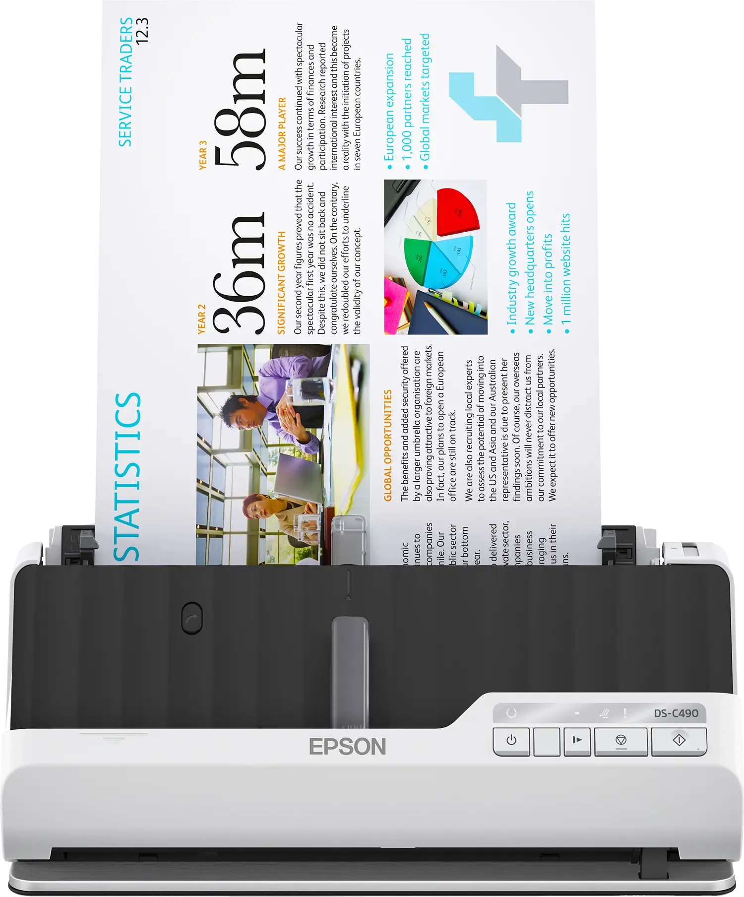 Epson DS-C490 Premium Compact Scanner
