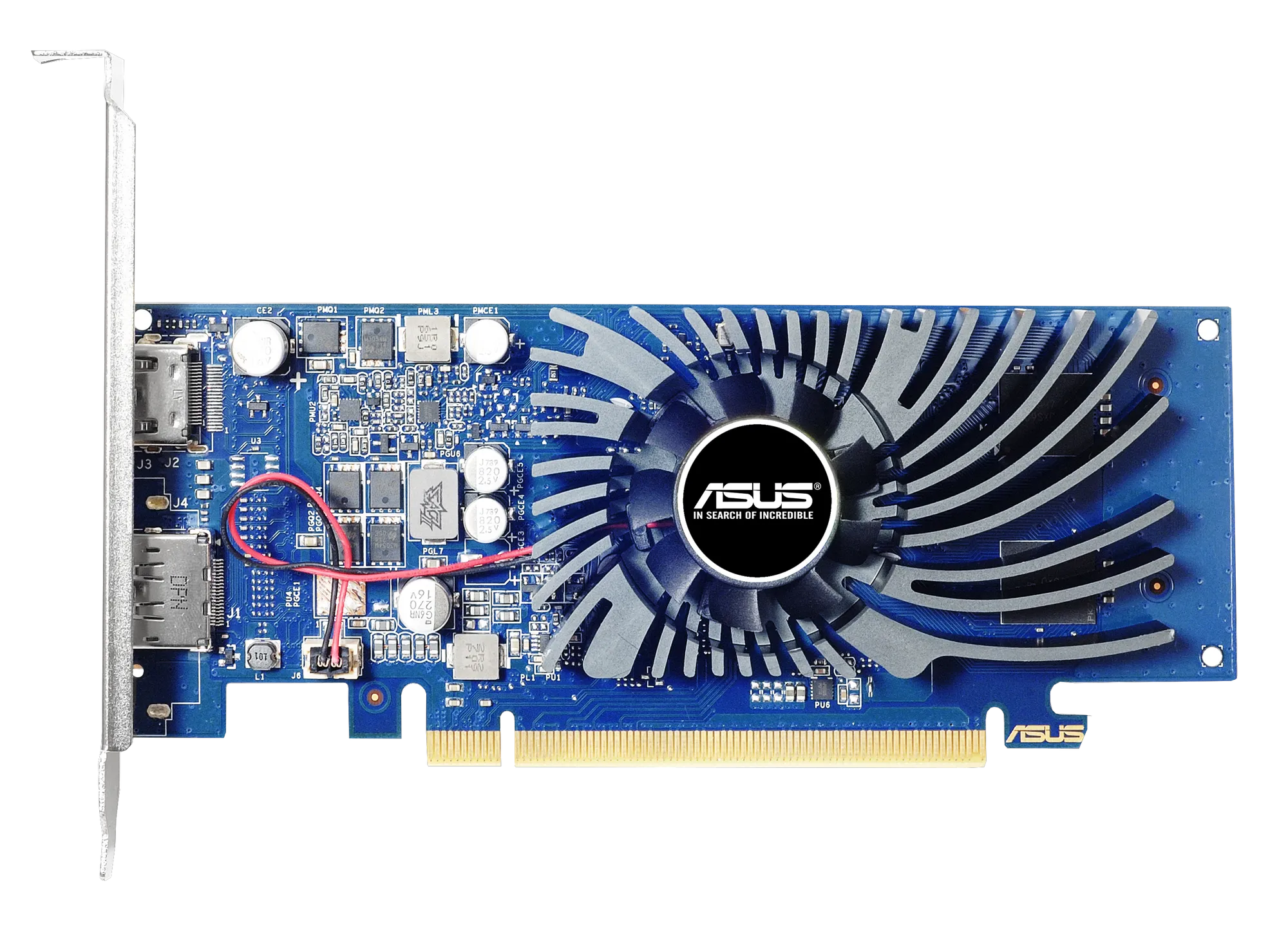 ASUS GT1030-2G-BRK, GeForce GT 1030, 2 GB, GDDR5, 64 bit, 7680 x 4320 pixels, PCI Express 3.0
