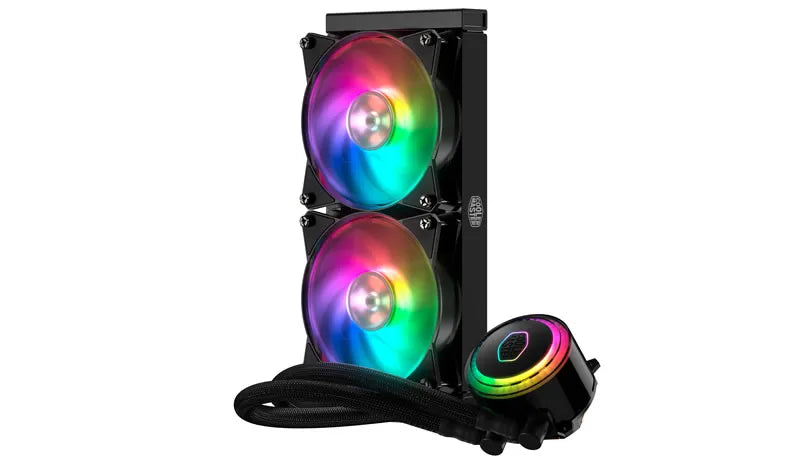 Cooler Master MASTERLIQUID ML240R RGB, Processor, 6 dB, 30 dB, 15 dB, 4-pin, 3-pin