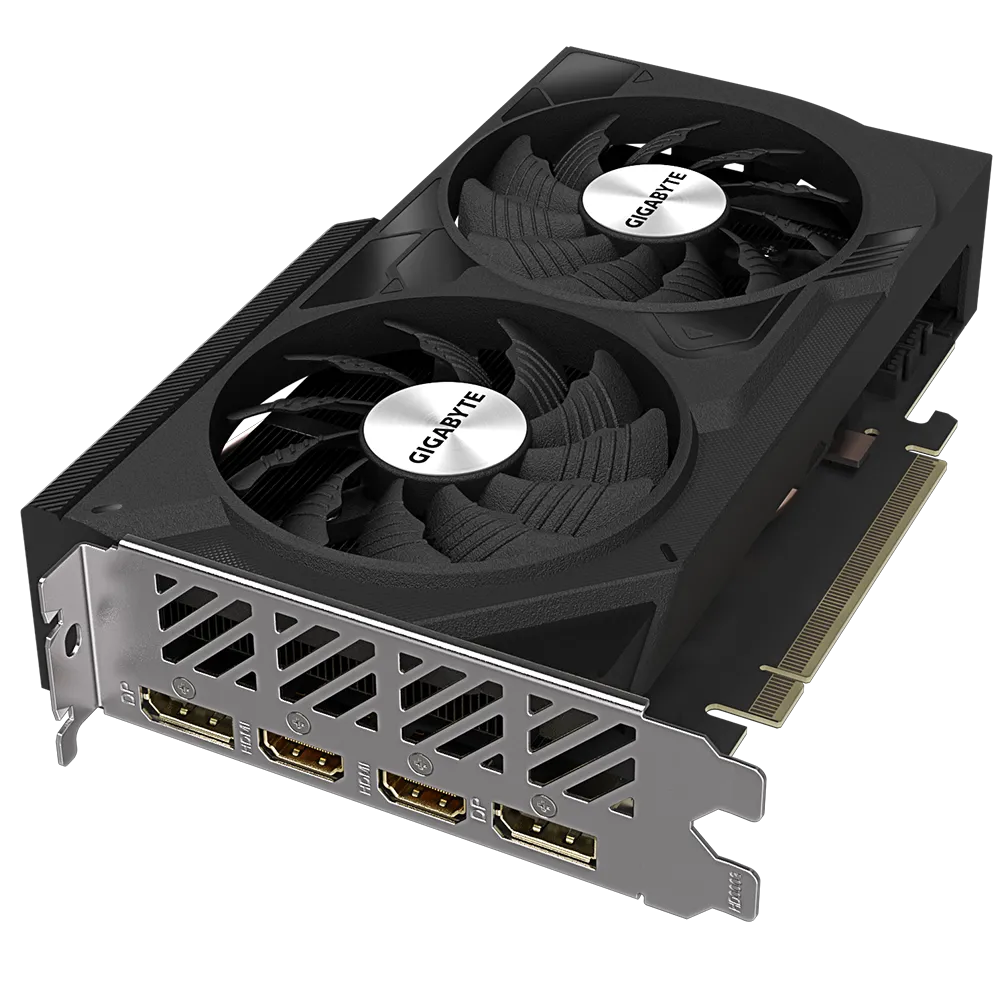 GIGABYTE GeForce RTX 4060 WINDFORCE OC 8G, GeForce RTX 4060, 8 GB, GDDR6, 128 bit, 7680 x 4320 pixels, PCI Express 4.0