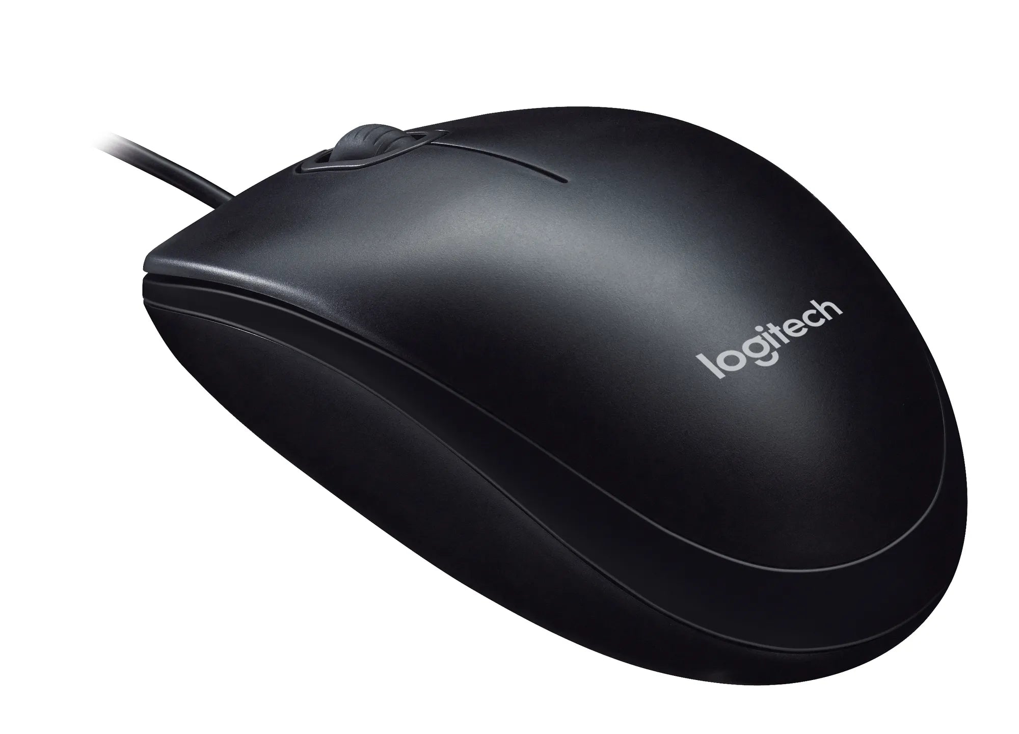 Logitech LGT-M90, Ambidextrous, Optical, USB Type-A, 1000 DPI, Black