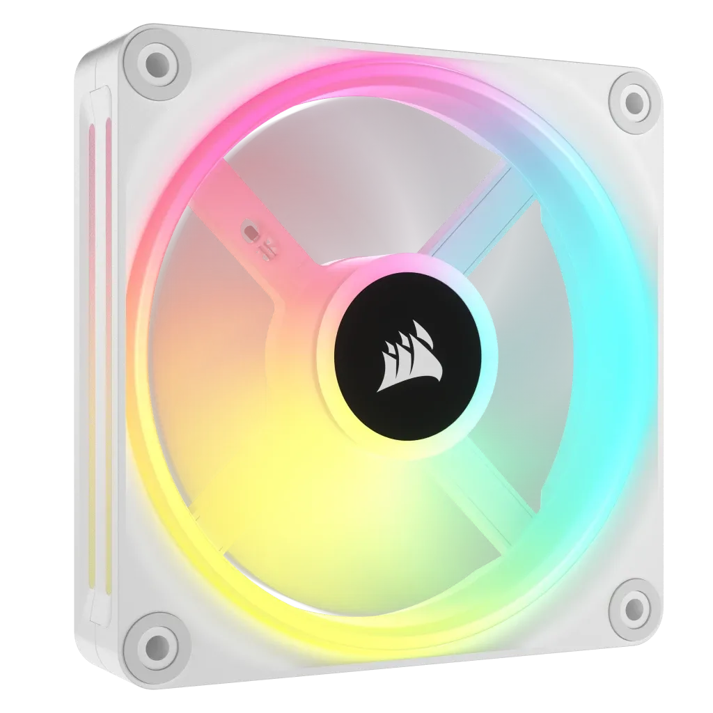 Corsair CO-9051005-WW, Fan, 12 cm, 480 RPM, 2400 RPM, 63.1 cfm, White