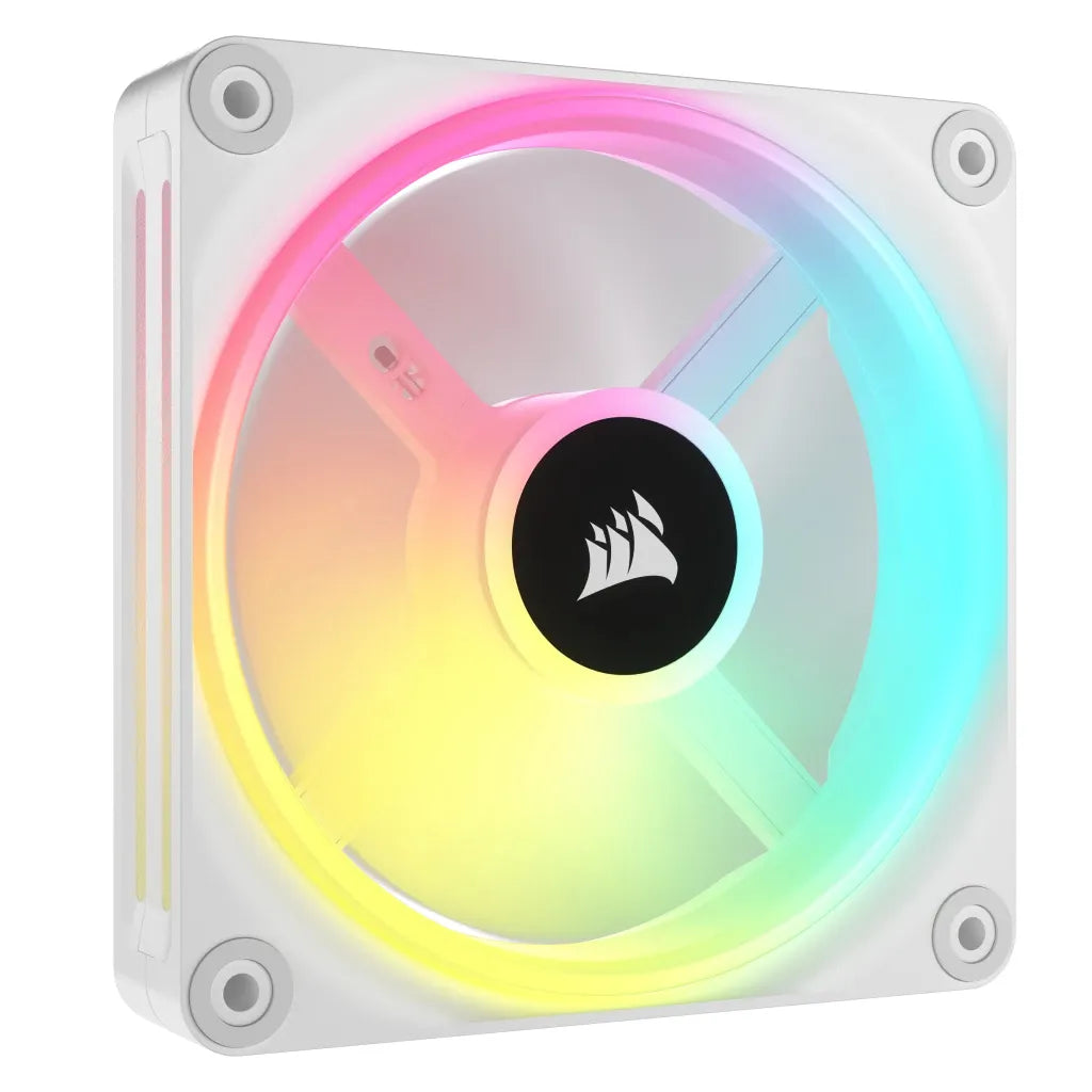 Corsair iCUE LINK QX120 RGB 120mm PWM Fans Starter Kit - White