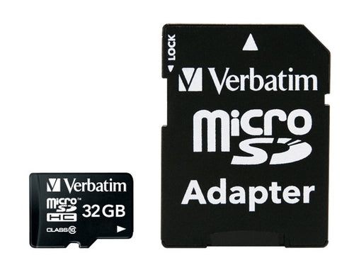 VBT 32GB MICRO SDHC+ADAP CLASS10