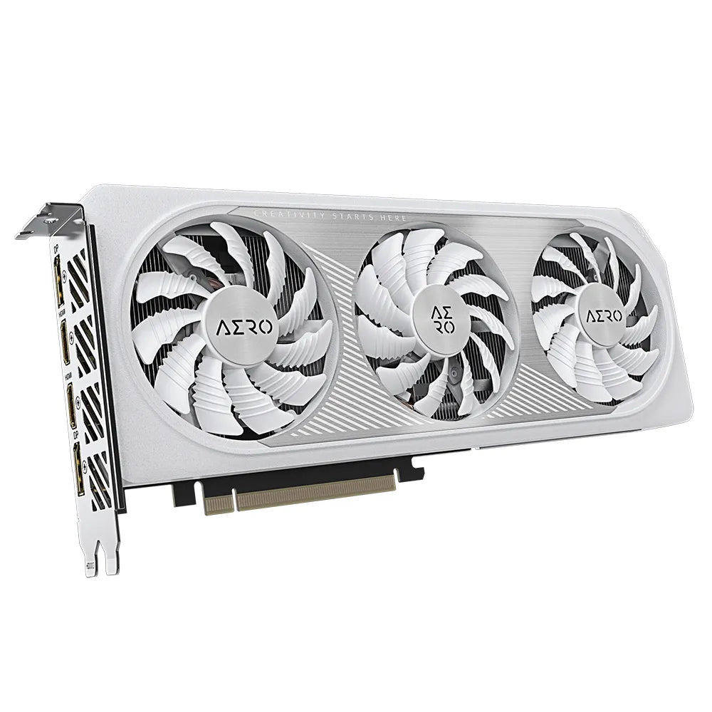 Gigabyte GeForce RTX 4060 AERO OC 8G, GeForce RTX 4060, 8 GB, GDDR6, 128 bit, 7680 x 4320 pixels, PCI Express 4.0