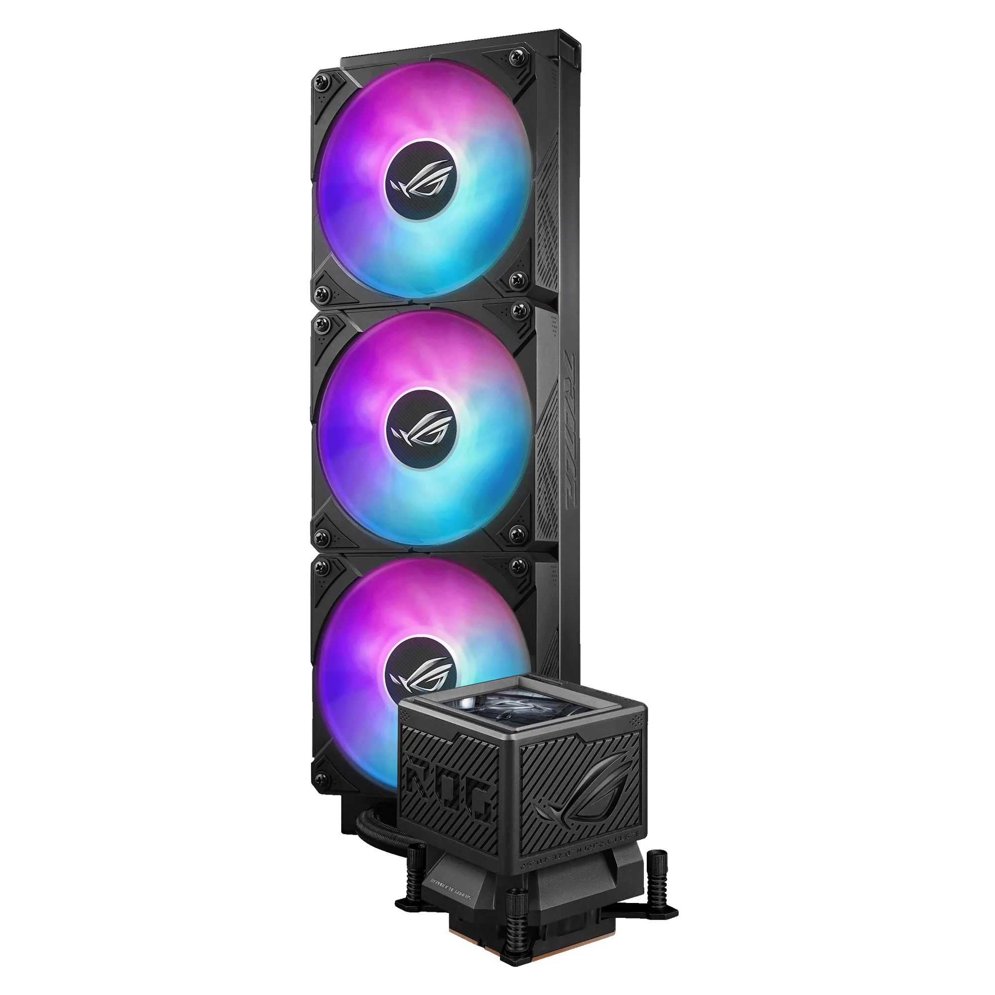 ASUS ROG Ryujin III 360 ARGB Extreme, All-in-one liquid cooler, 12 cm, 2800 RPM, Black