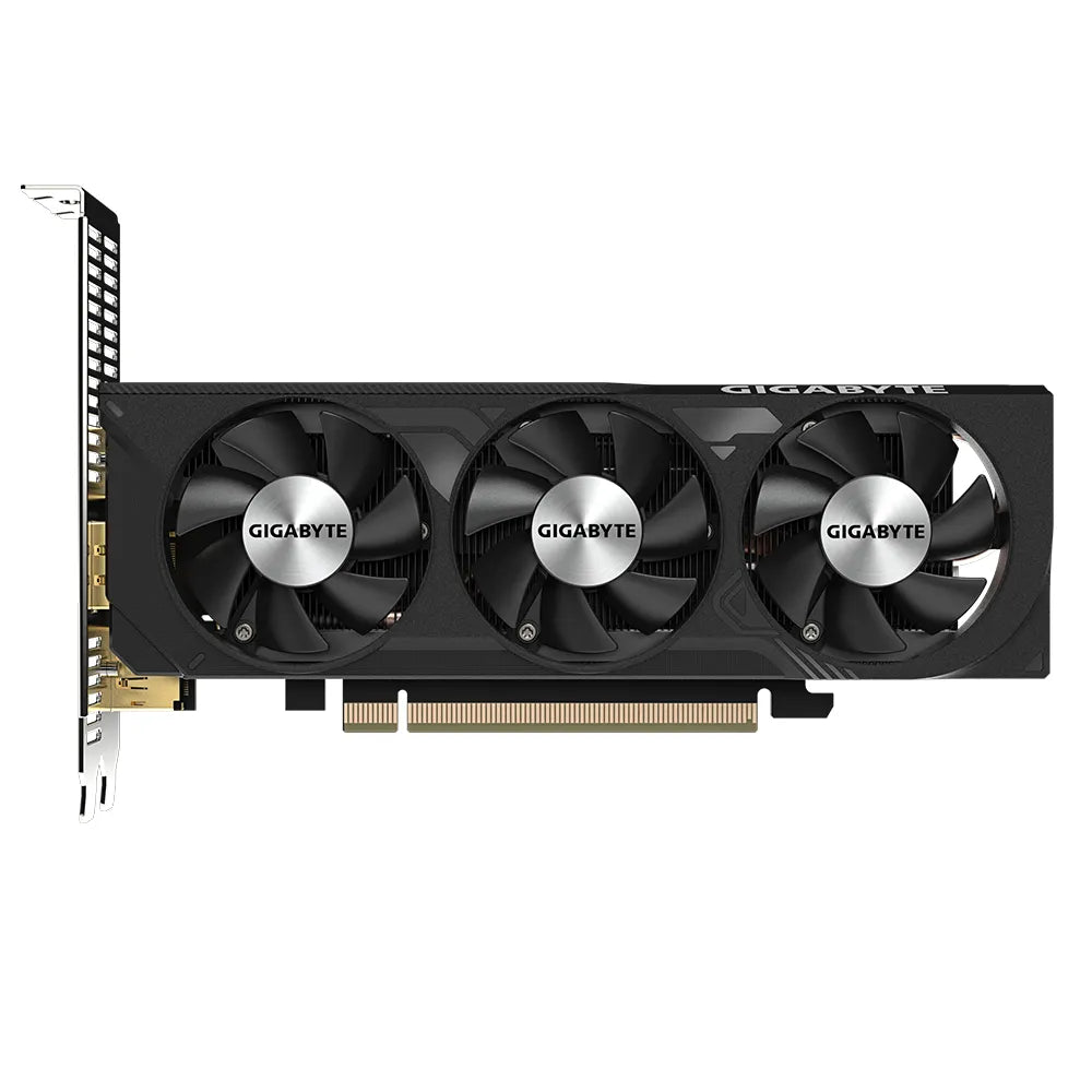 Gigabyte GeForce RTX 4060 OC Low Profile 8G, GeForce RTX­ 4060, 8 GB, GDDR6, 128 bit, 7680 x 4320 pixels, PCI Express 4.0