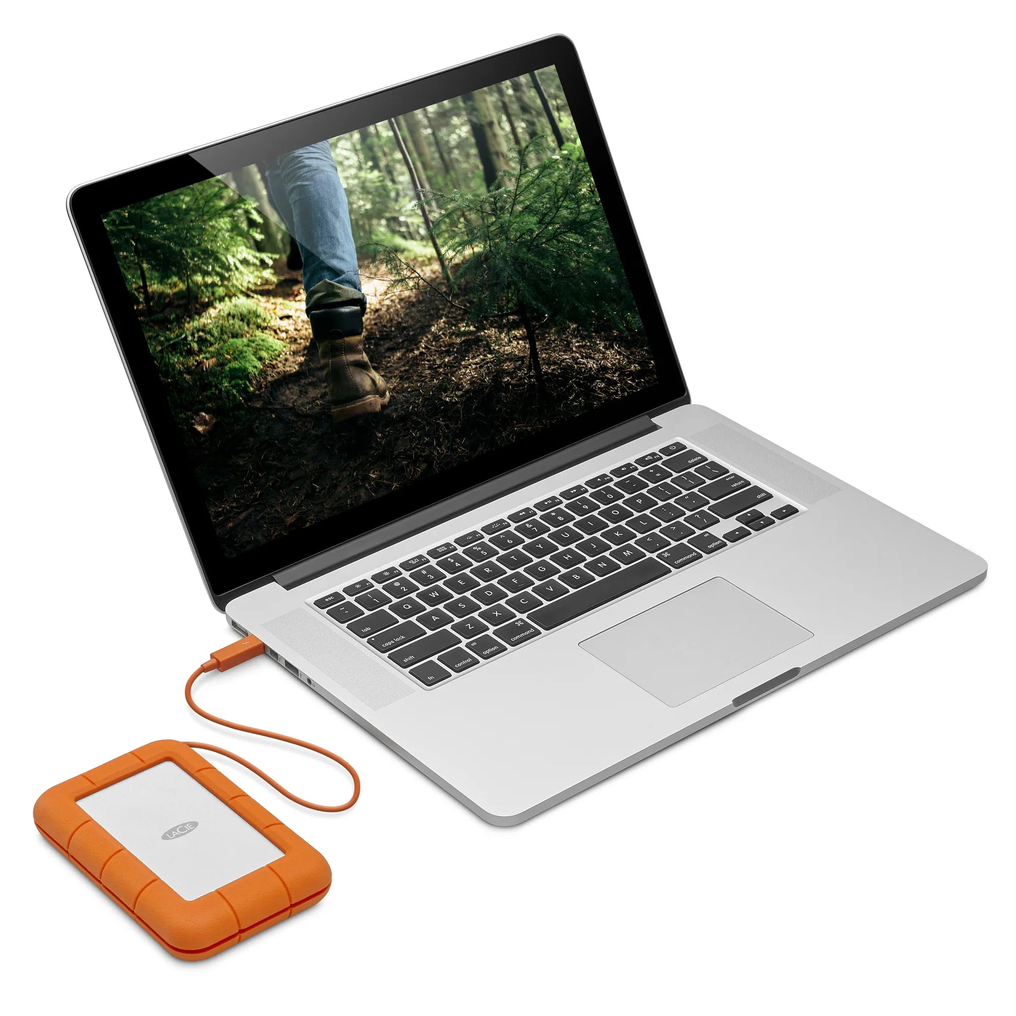 LaCie Rugged USB-C, 5000 GB, 3.2 Gen 1 (3.1 Gen 1), Grey,Yellow