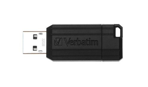 Vbt 32Gb Pinstripe Usb Blk