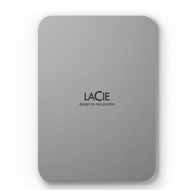 Seagate Lacie Mobile Drive, 1 TB, 3.2 Gen 1 (3.1 Gen 1), Silver